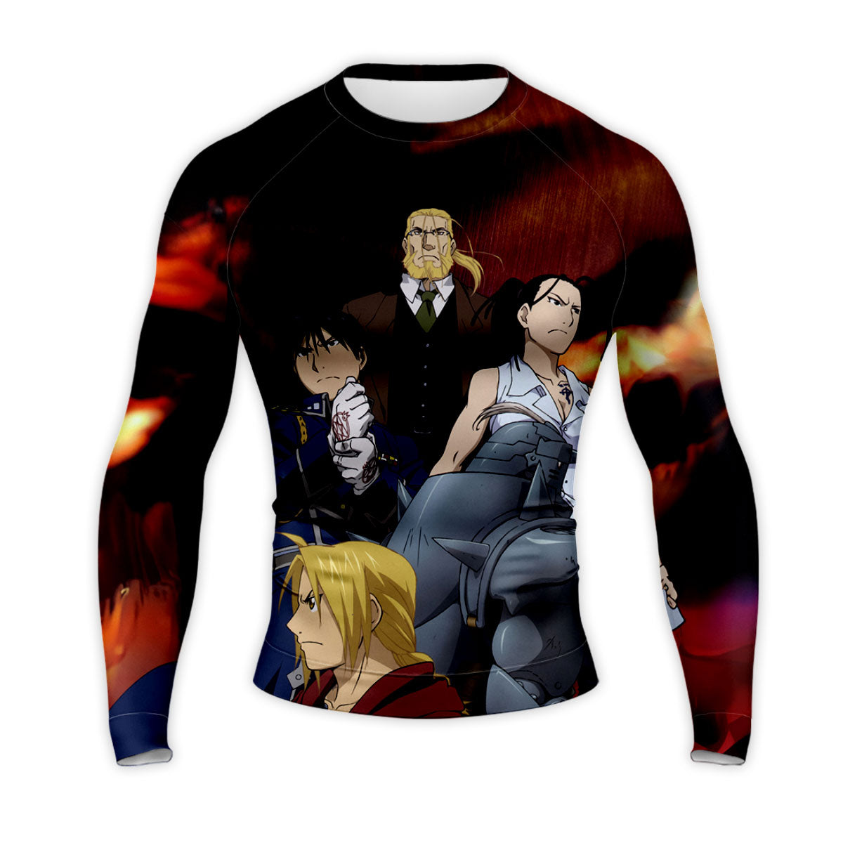 Fullmetal Alchemist Flame Squad Marching Anime Apparel