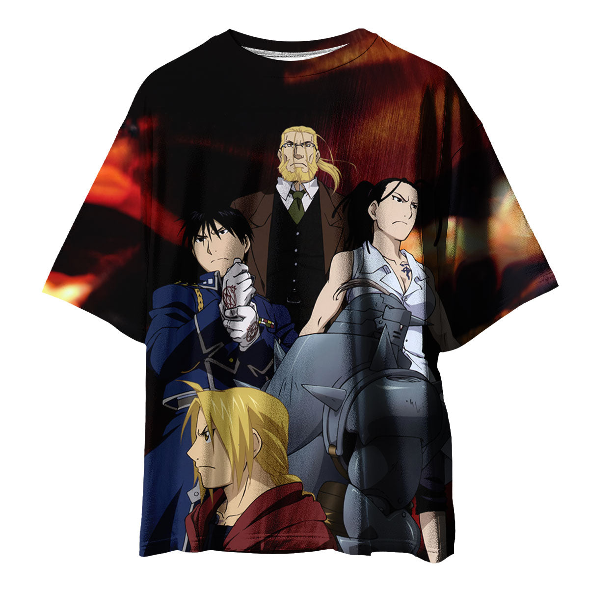 Fullmetal Alchemist Flame Squad Marching Anime Apparel