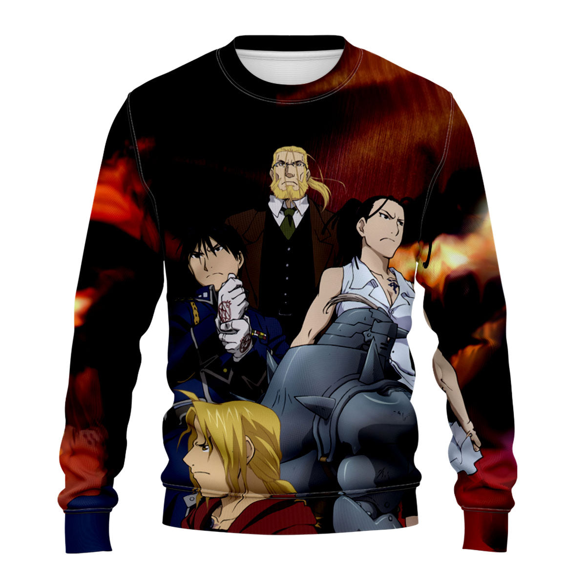 Fullmetal Alchemist Flame Squad Marching Anime Apparel