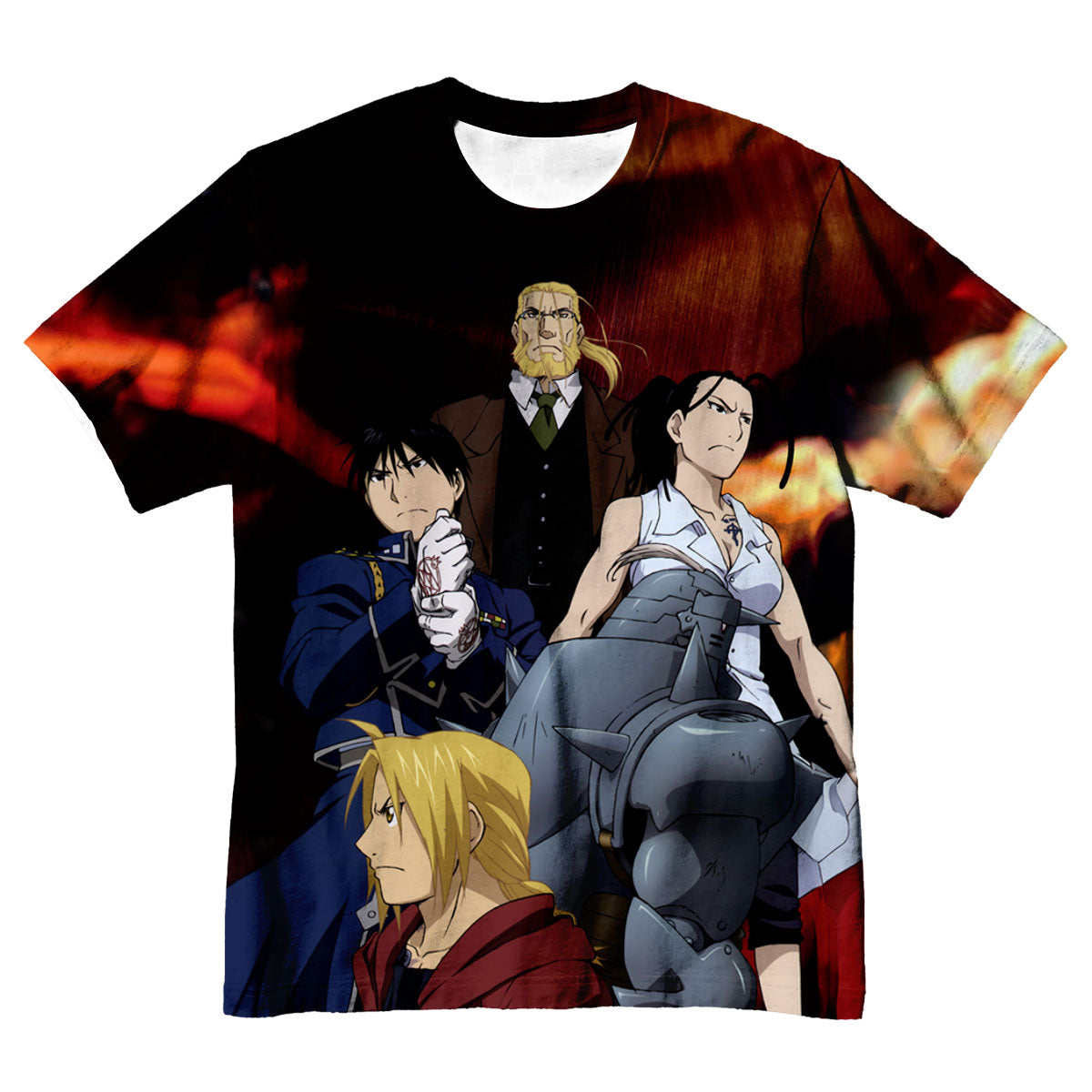 Fullmetal Alchemist Flame Squad Marching Anime Apparel