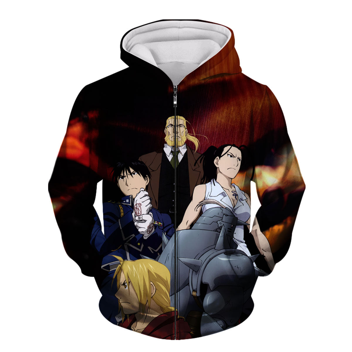 Fullmetal Alchemist Flame Squad Marching Anime Apparel