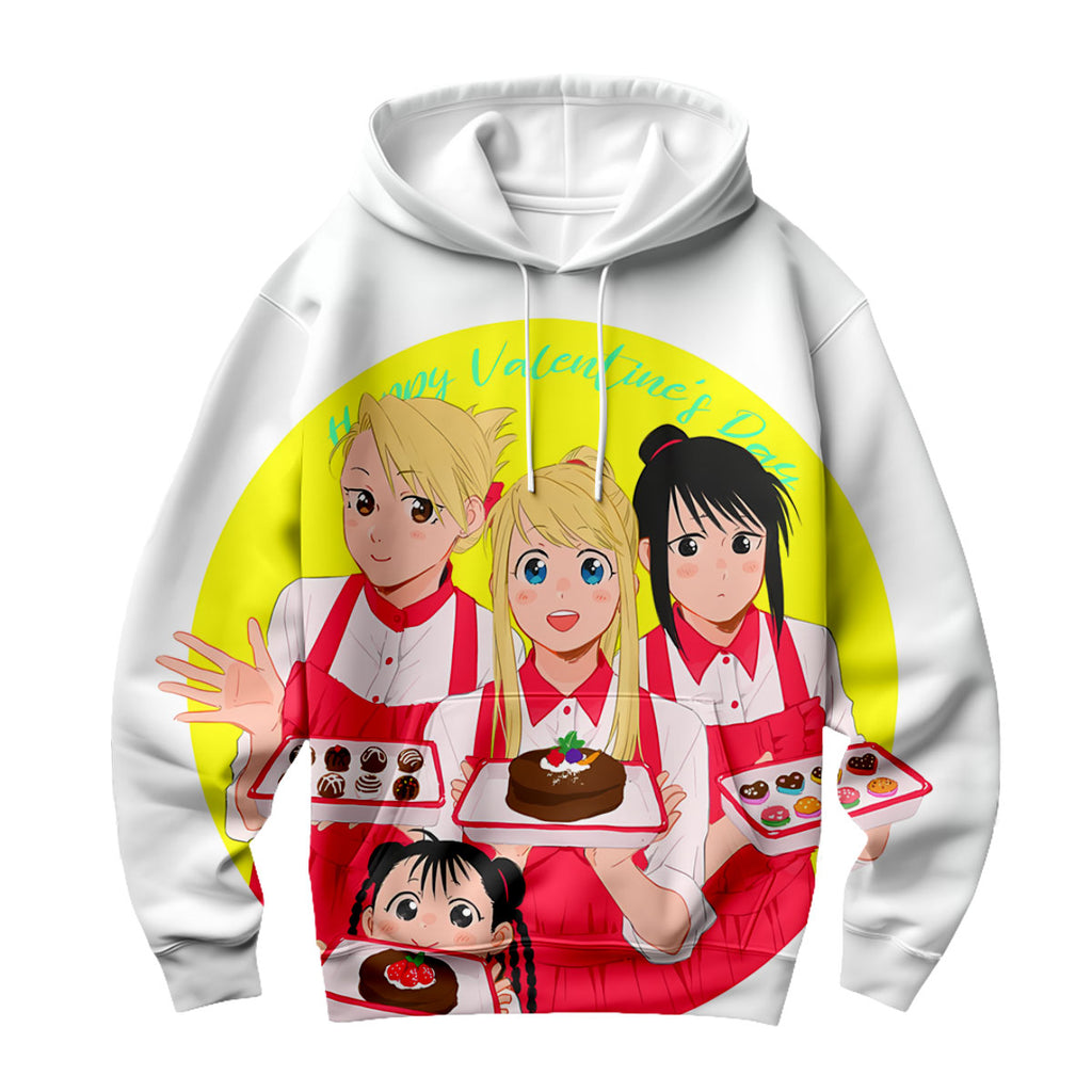Fullmetal Alchemist Girls Holding Candies Anime Apparel