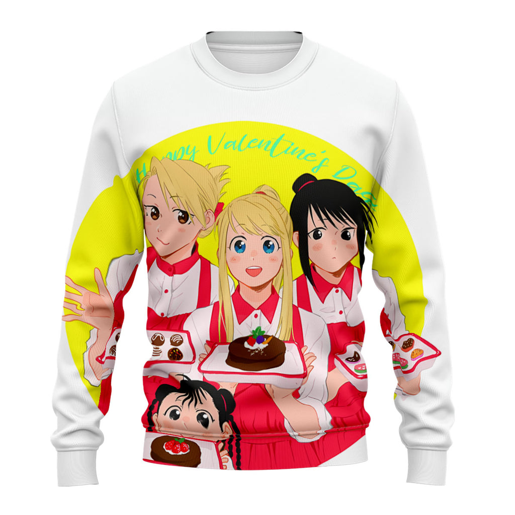 Fullmetal Alchemist Girls Holding Candies Anime Apparel