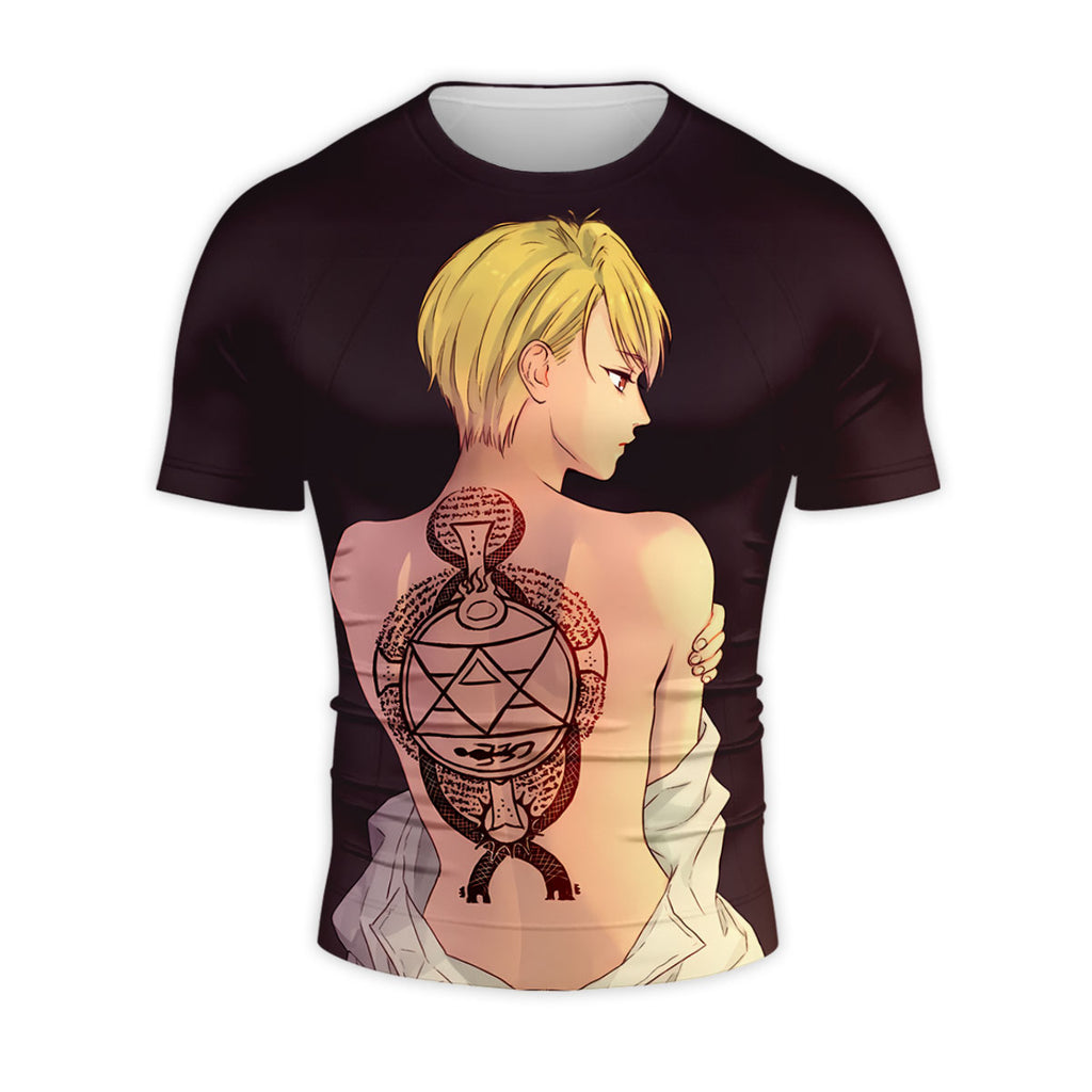 Fullmetal Alchemist Greed Displaying Tattoos Anime Apparel