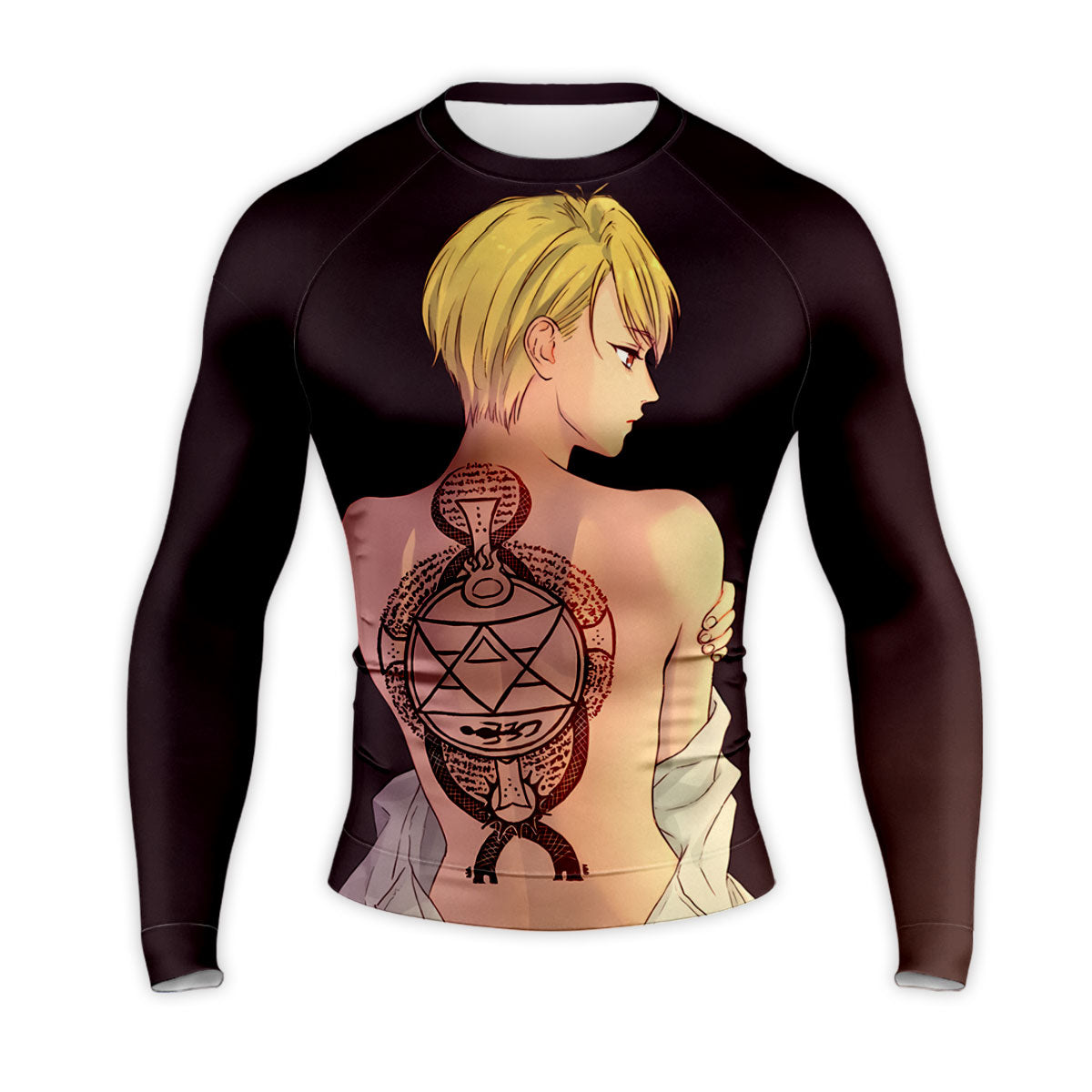 Fullmetal Alchemist Greed Displaying Tattoos Anime Apparel