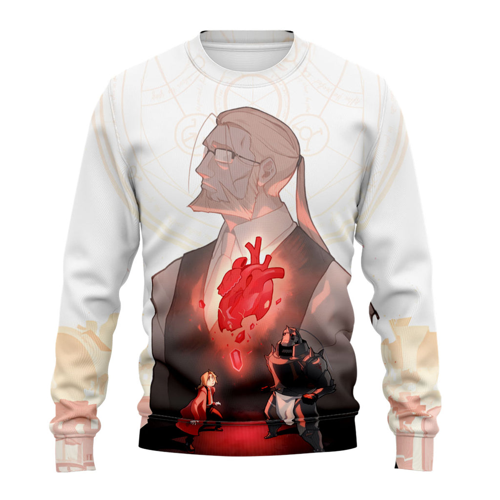 Fullmetal Alchemist Hohenheim Heart Sons Anime Apparel
