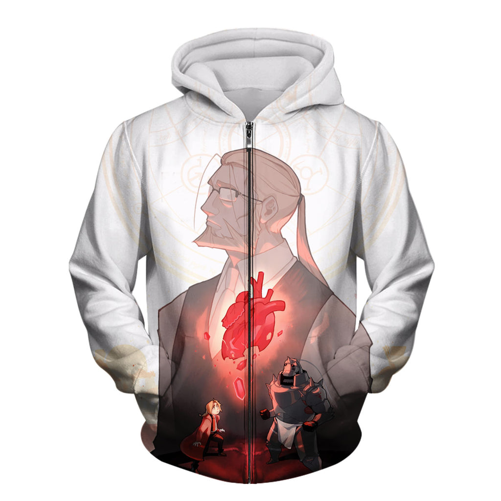 Fullmetal Alchemist Hohenheim Heart Sons Anime Apparel