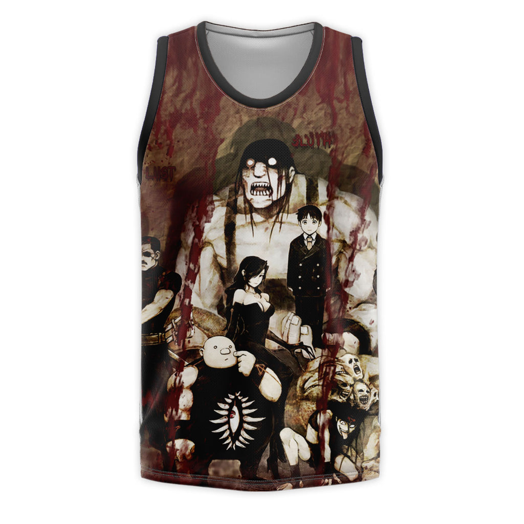 Fullmetal Alchemist Homunculi Battle Group Anime Apparel