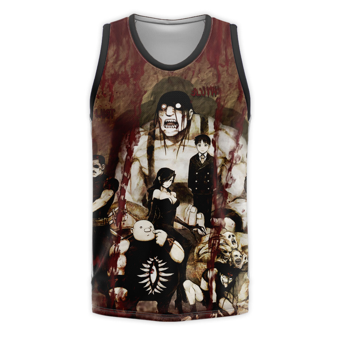 Fullmetal Alchemist Homunculi Battle Group Anime Apparel