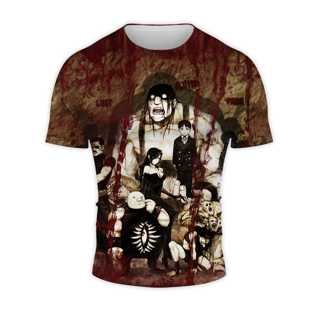 Fullmetal Alchemist Homunculi Battle Group Anime Apparel