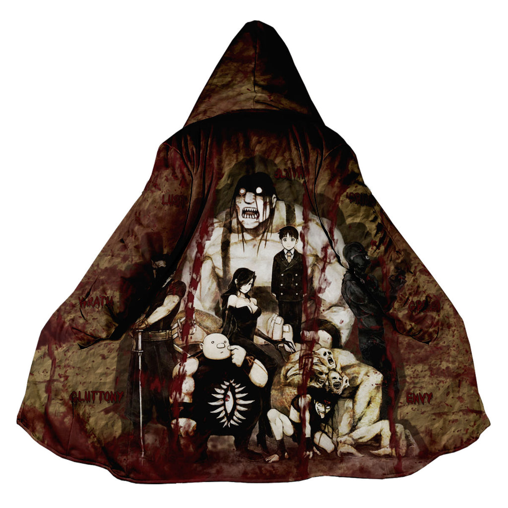 Fullmetal Alchemist Homunculi Battle Group Anime Apparel
