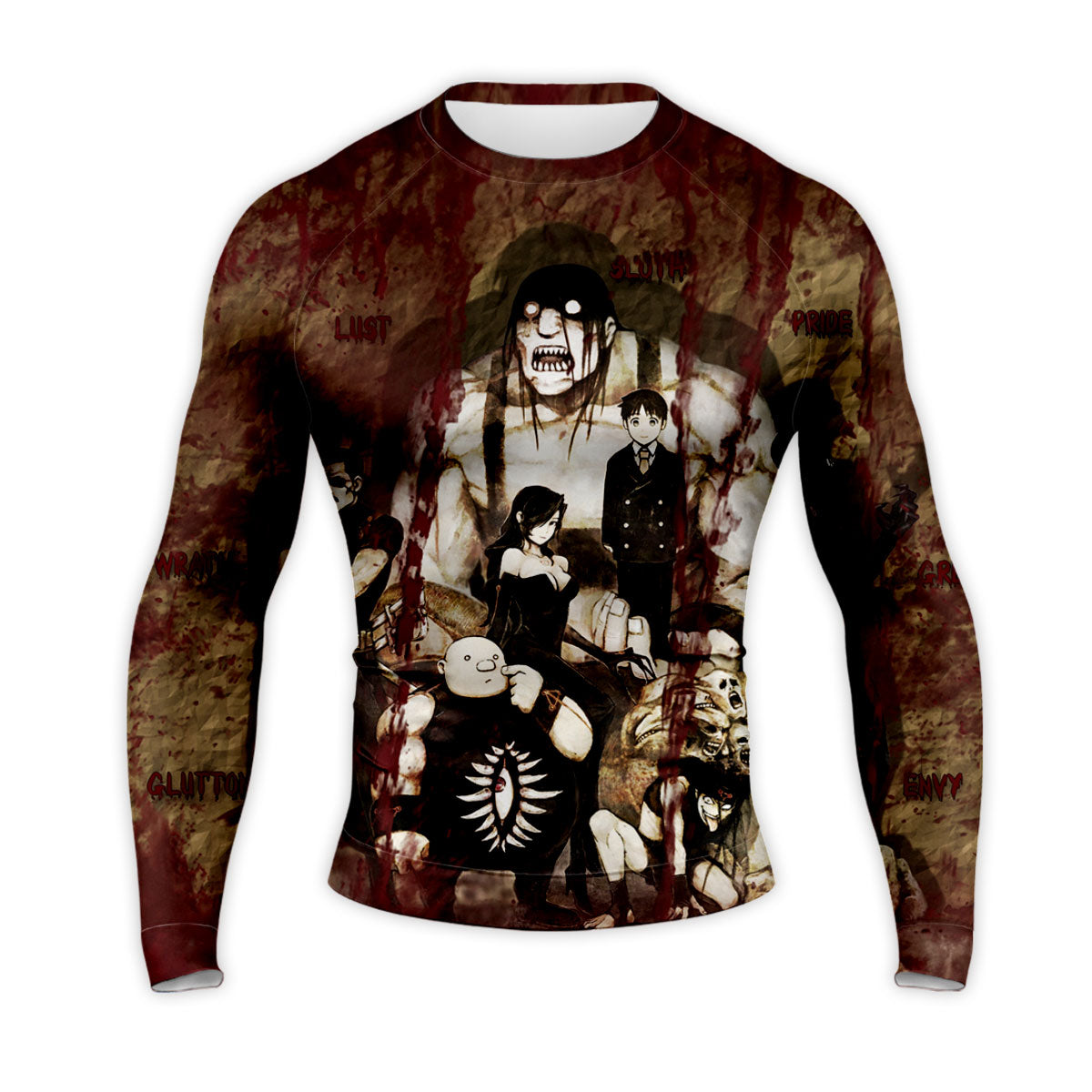Fullmetal Alchemist Homunculi Battle Group Anime Apparel