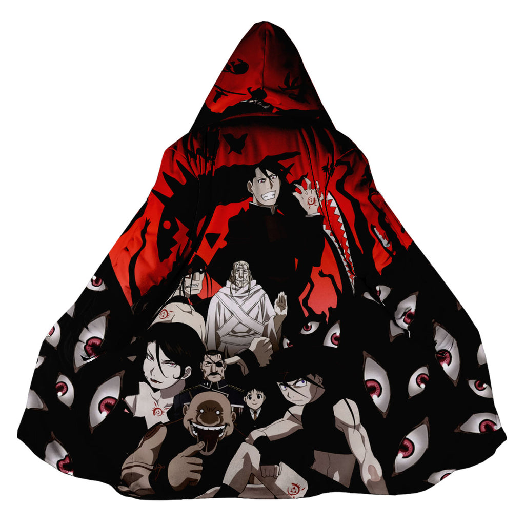Fullmetal Alchemist Homunculi Crimson Backdrop Anime Apparel