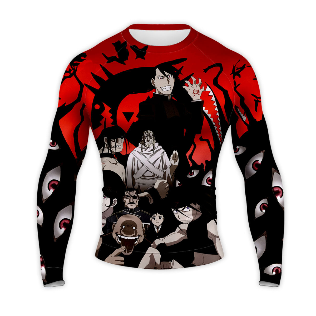 Fullmetal Alchemist Homunculi Crimson Backdrop Anime Apparel