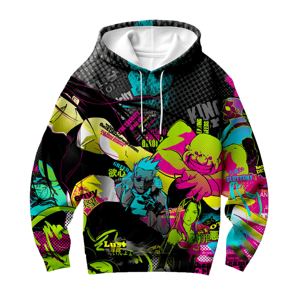 Fullmetal Alchemist Homunculi Fashion Art Anime Apparel