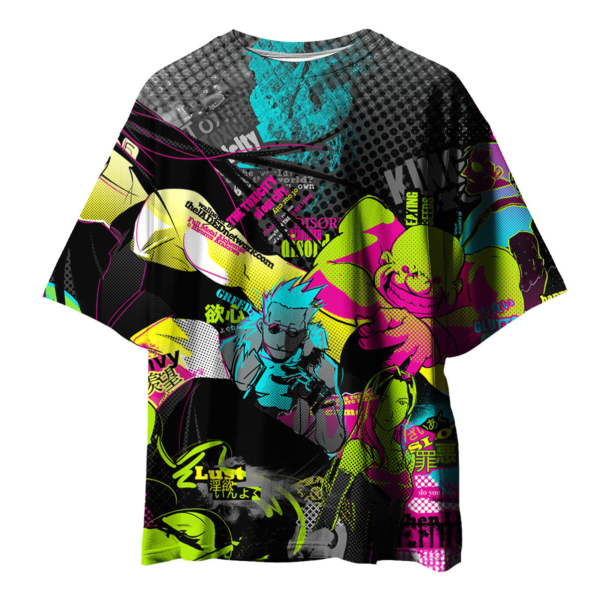Fullmetal Alchemist Homunculi Fashion Art Anime Apparel