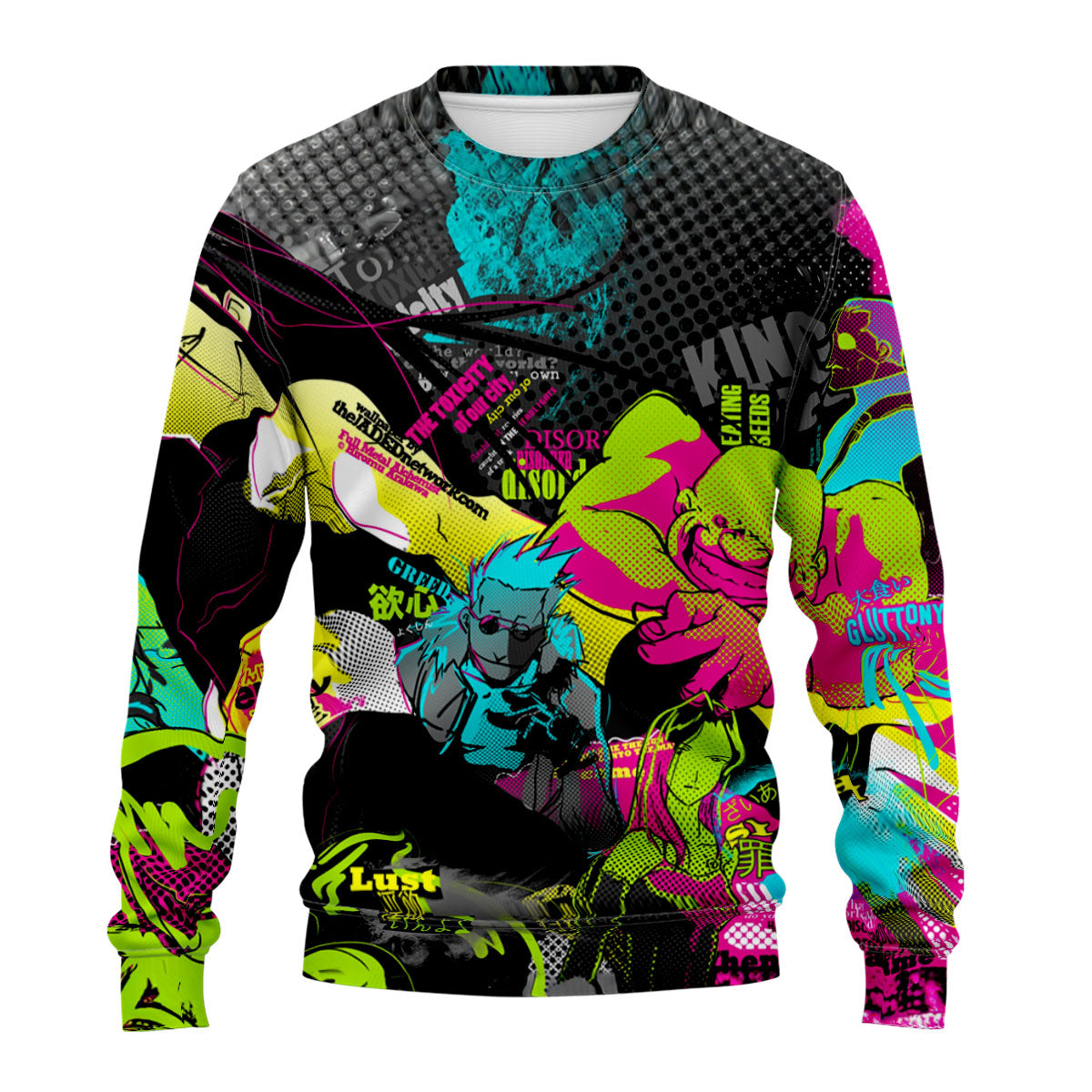 Fullmetal Alchemist Homunculi Fashion Art Anime Apparel
