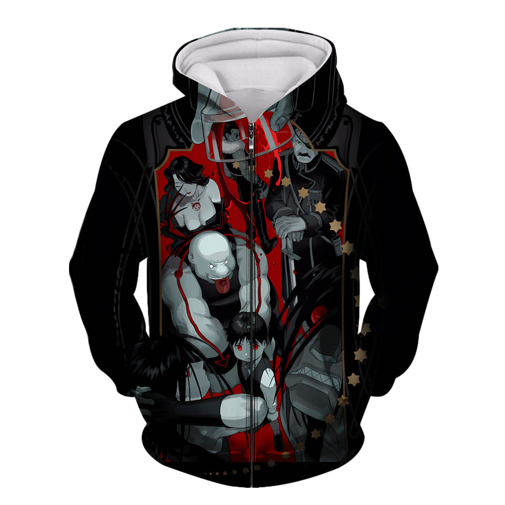 Fullmetal Alchemist Homunculi Sinister Assembly Anime Apparel