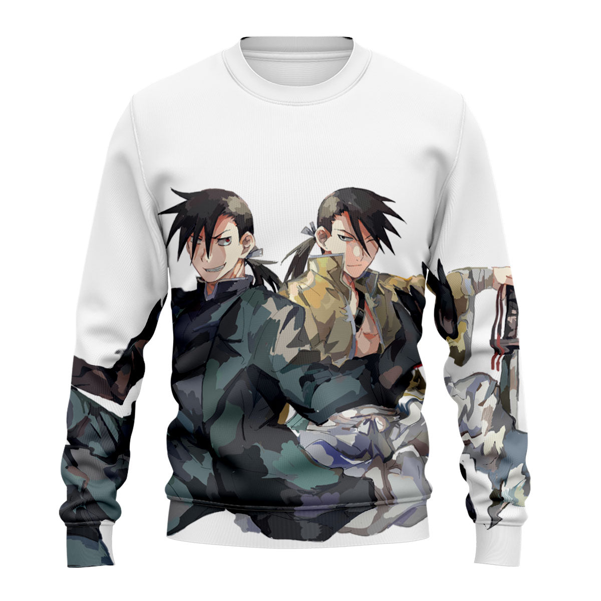 Fullmetal Alchemist Lin Yao Greed Back Seated Anime Apparel