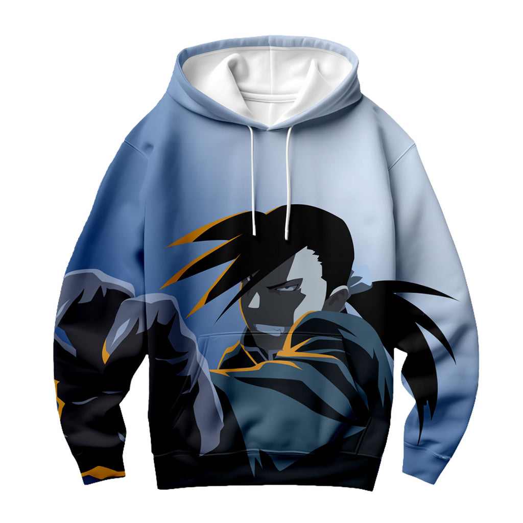 Fullmetal Alchemist Ling Yao Battle Preparation Anime Apparel