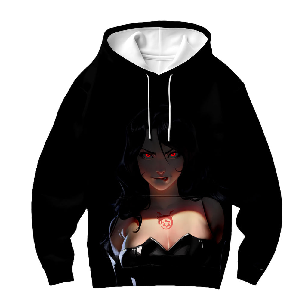 Fullmetal Alchemist Lust Crimson Eyes Anime Apparel