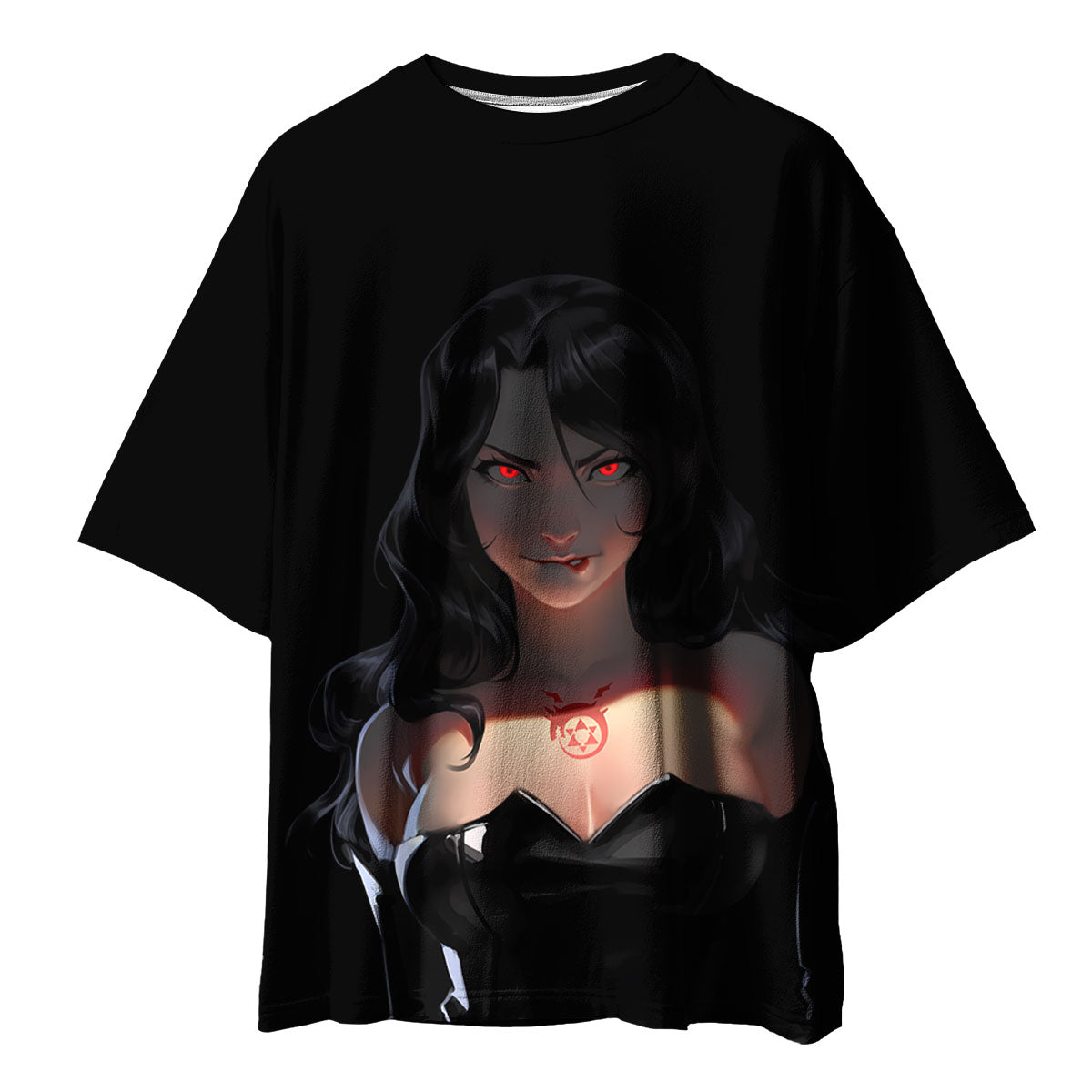 Fullmetal Alchemist Lust Crimson Eyes Anime Apparel