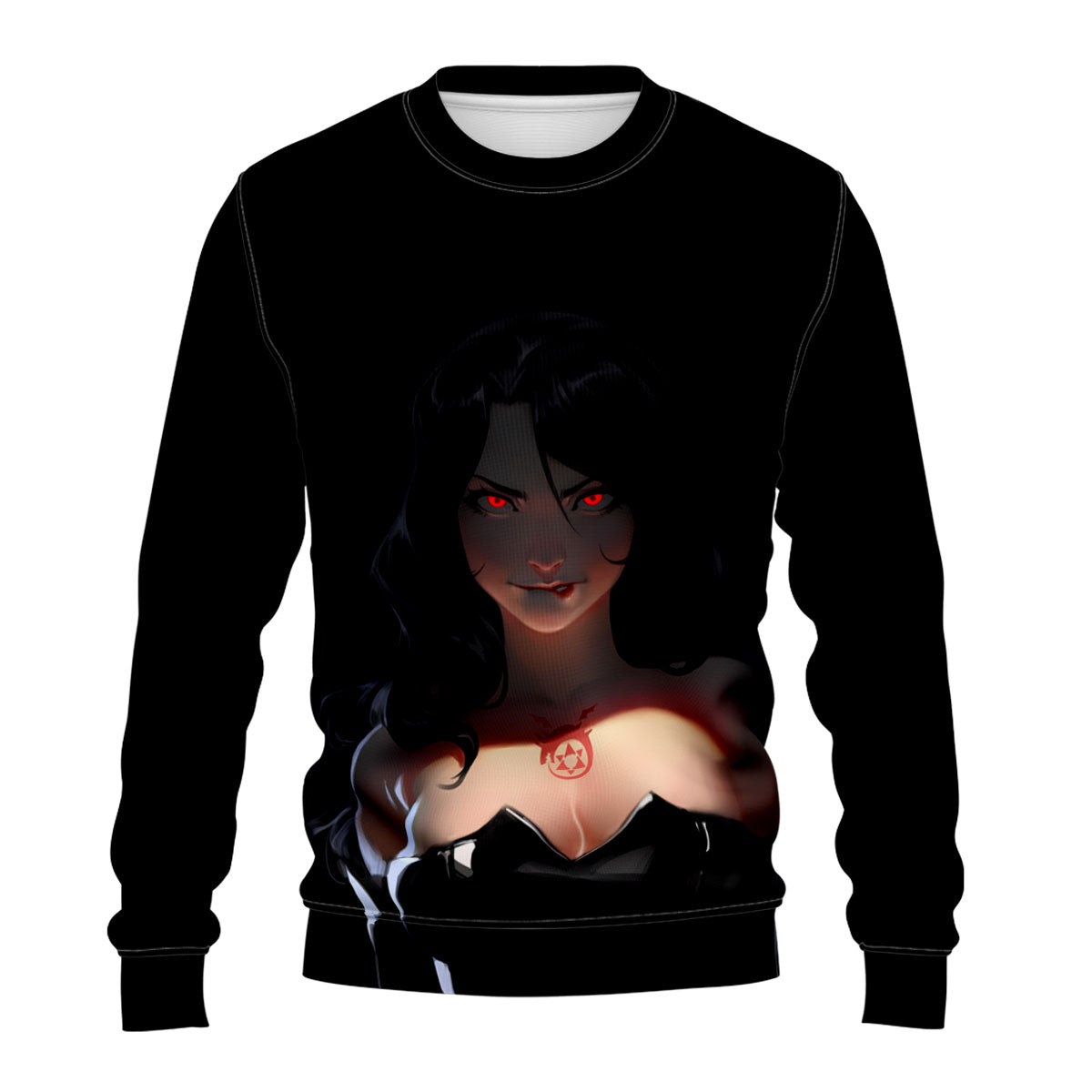 Fullmetal Alchemist Lust Crimson Eyes Anime Apparel