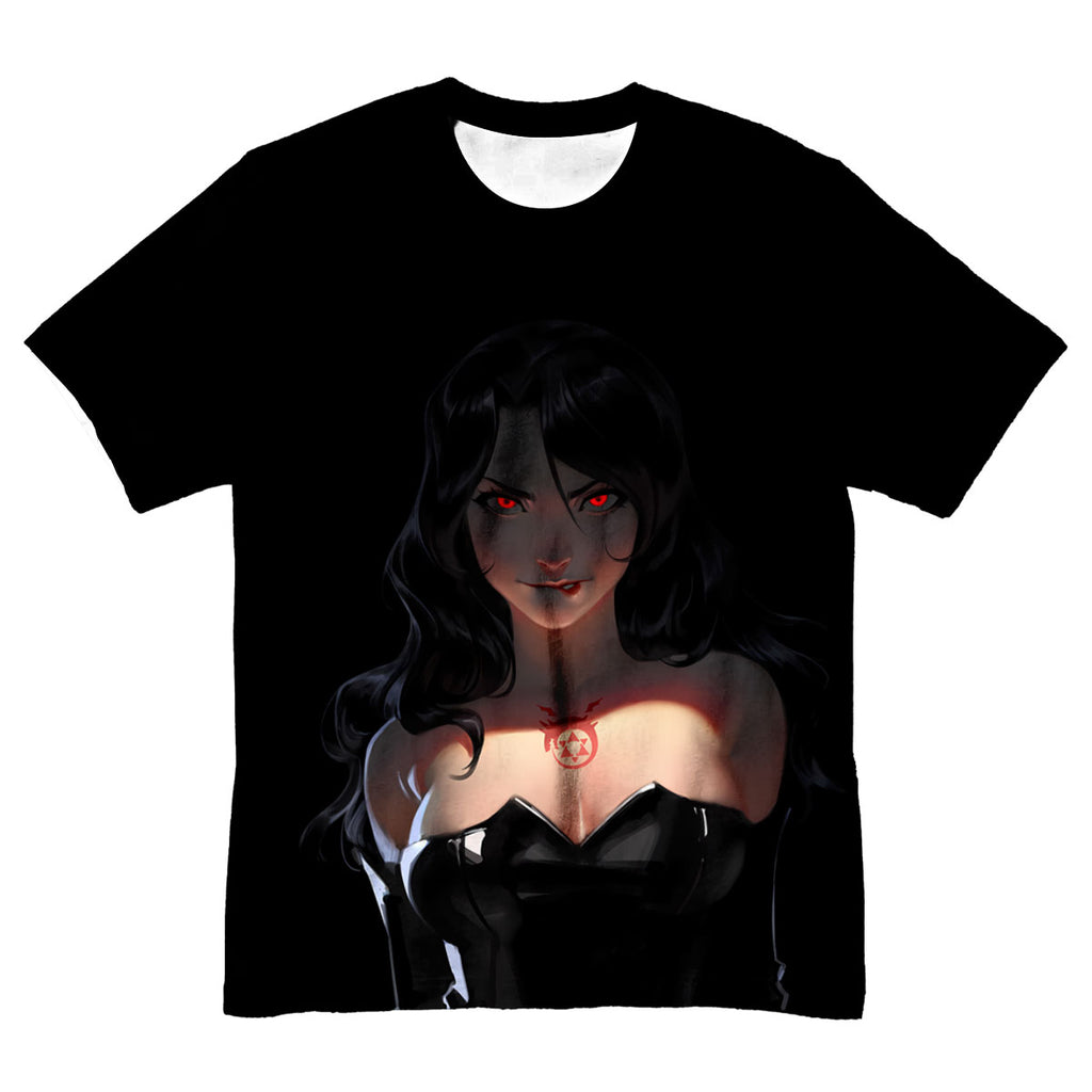 Fullmetal Alchemist Lust Crimson Eyes Anime Apparel