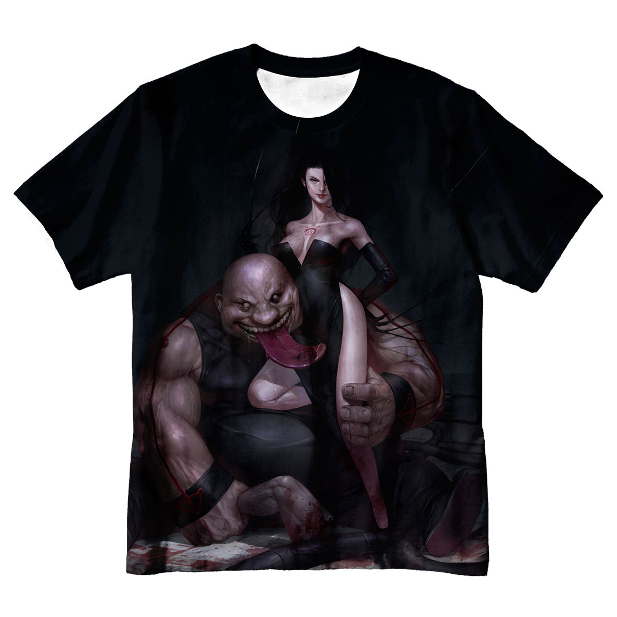 Fullmetal Alchemist Lust Gluttony Joint Action Anime Apparel