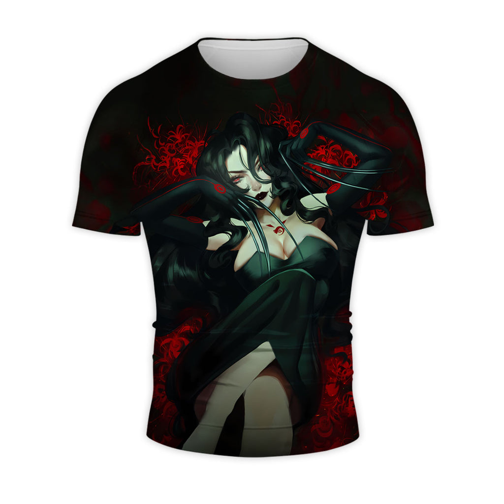 Fullmetal Alchemist Lust Reclining With Red Aura Anime Apparel