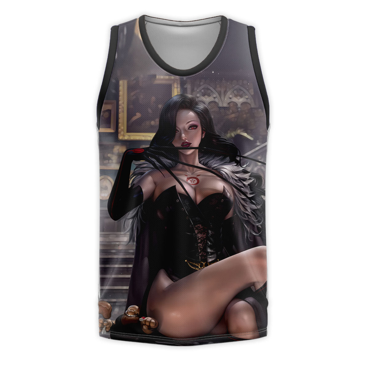 Fullmetal Alchemist Lust Seated Stairs Anime Apparel
