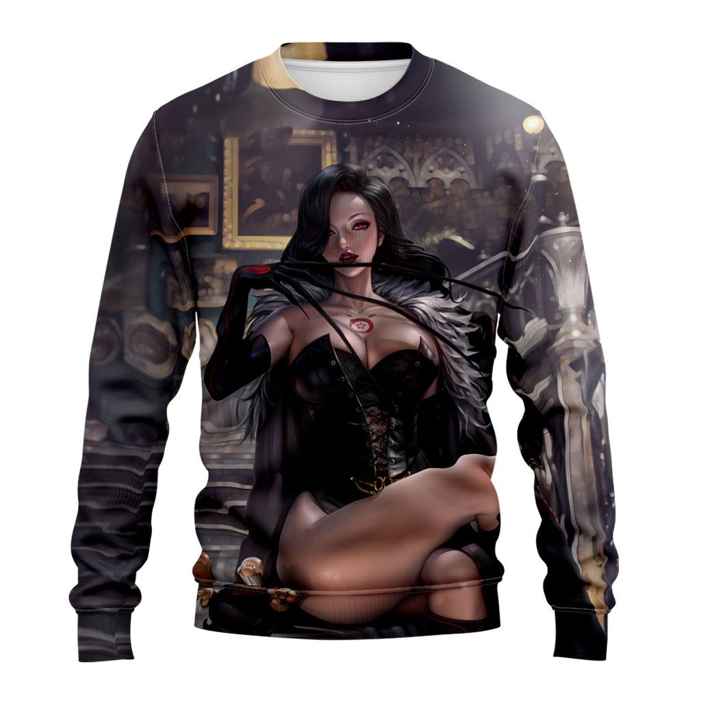 Fullmetal Alchemist Lust Seated Stairs Anime Apparel