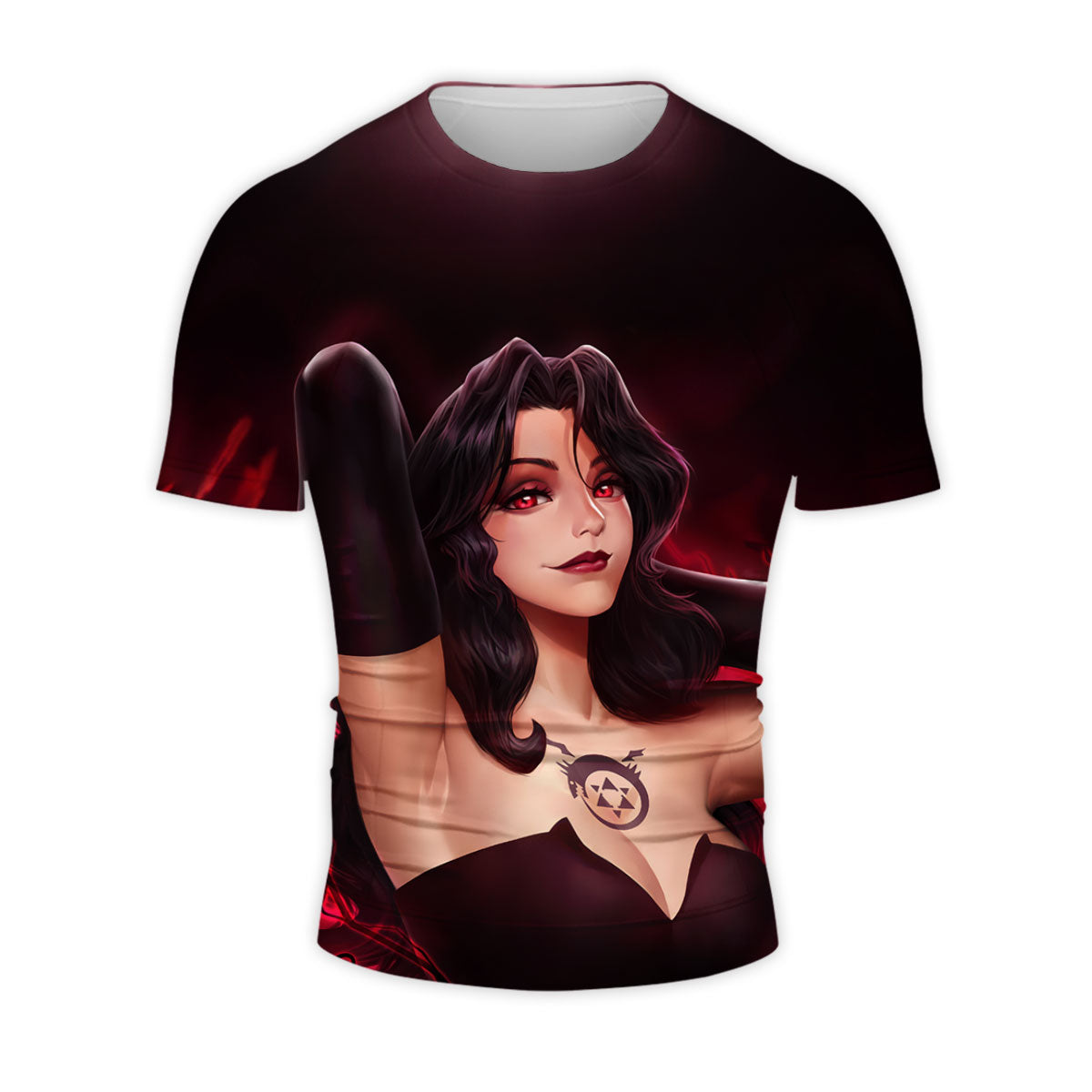 Fullmetal Alchemist Lust Seductive Pose Anime Apparel