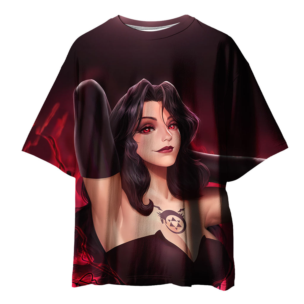 Fullmetal Alchemist Lust Seductive Pose Anime Apparel