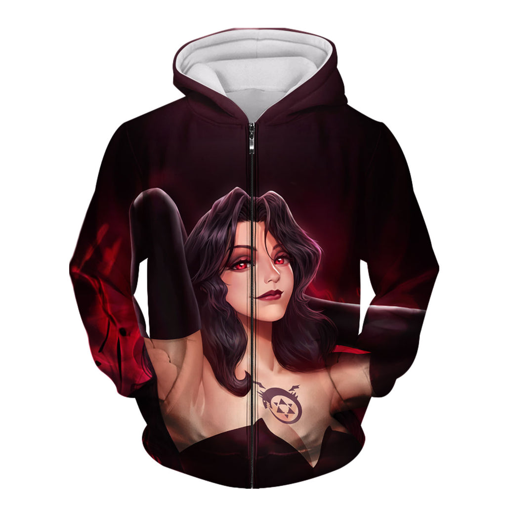 Fullmetal Alchemist Lust Seductive Pose Anime Apparel