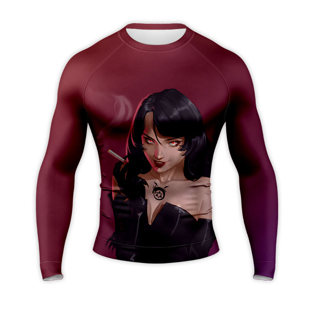Fullmetal Alchemist Lust Smoking Cigarette Anime Apparel