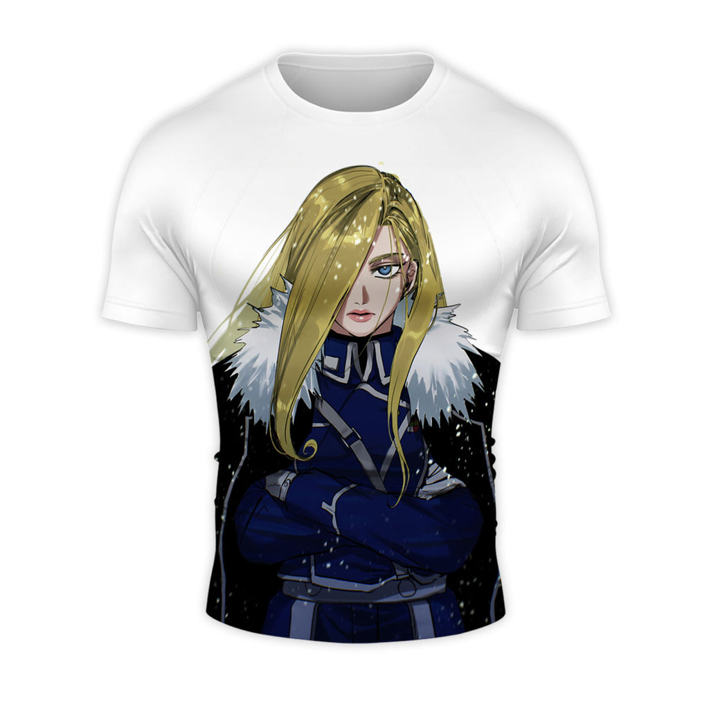 Fullmetal Alchemist Olivia Arms Crossed Stance Anime Apparel