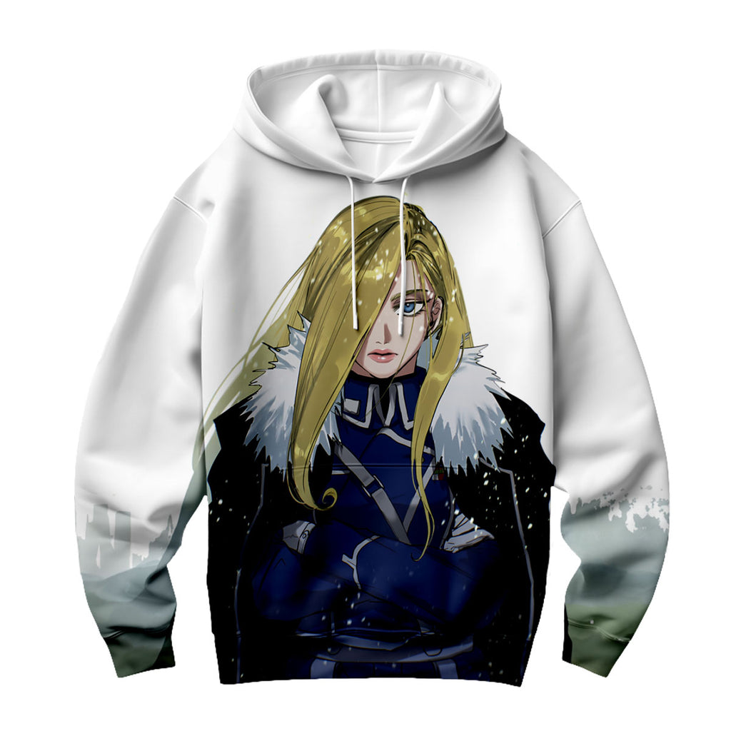 Fullmetal Alchemist Olivia Arms Crossed Stance Anime Apparel