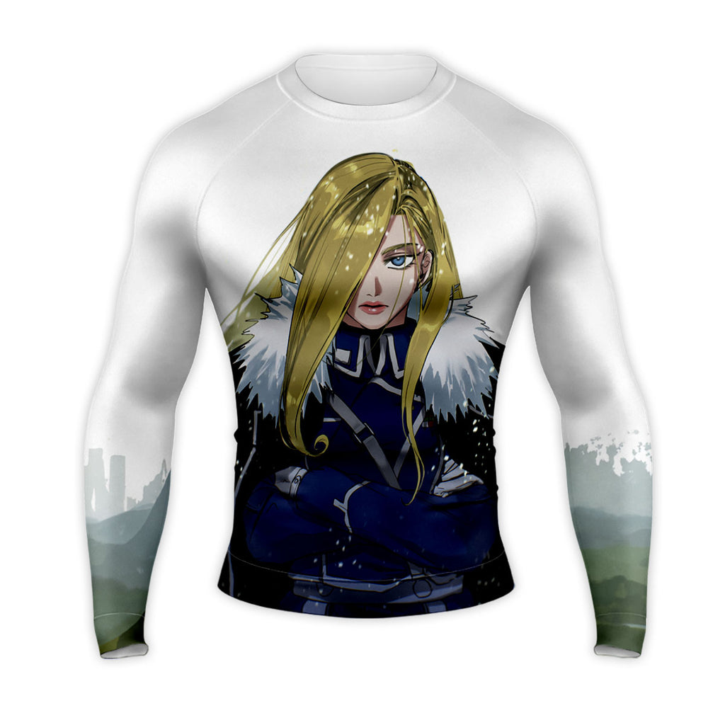 Fullmetal Alchemist Olivia Arms Crossed Stance Anime Apparel
