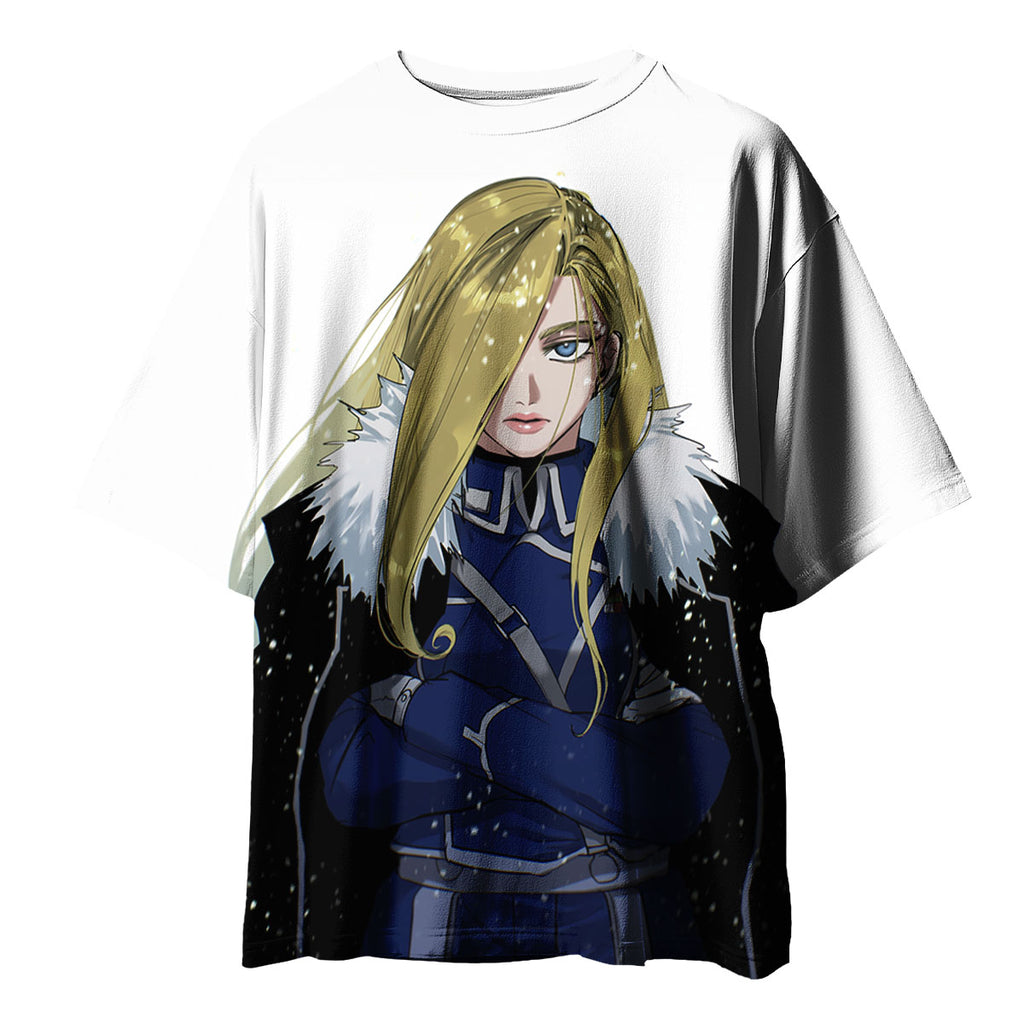 Fullmetal Alchemist Olivia Arms Crossed Stance Anime Apparel