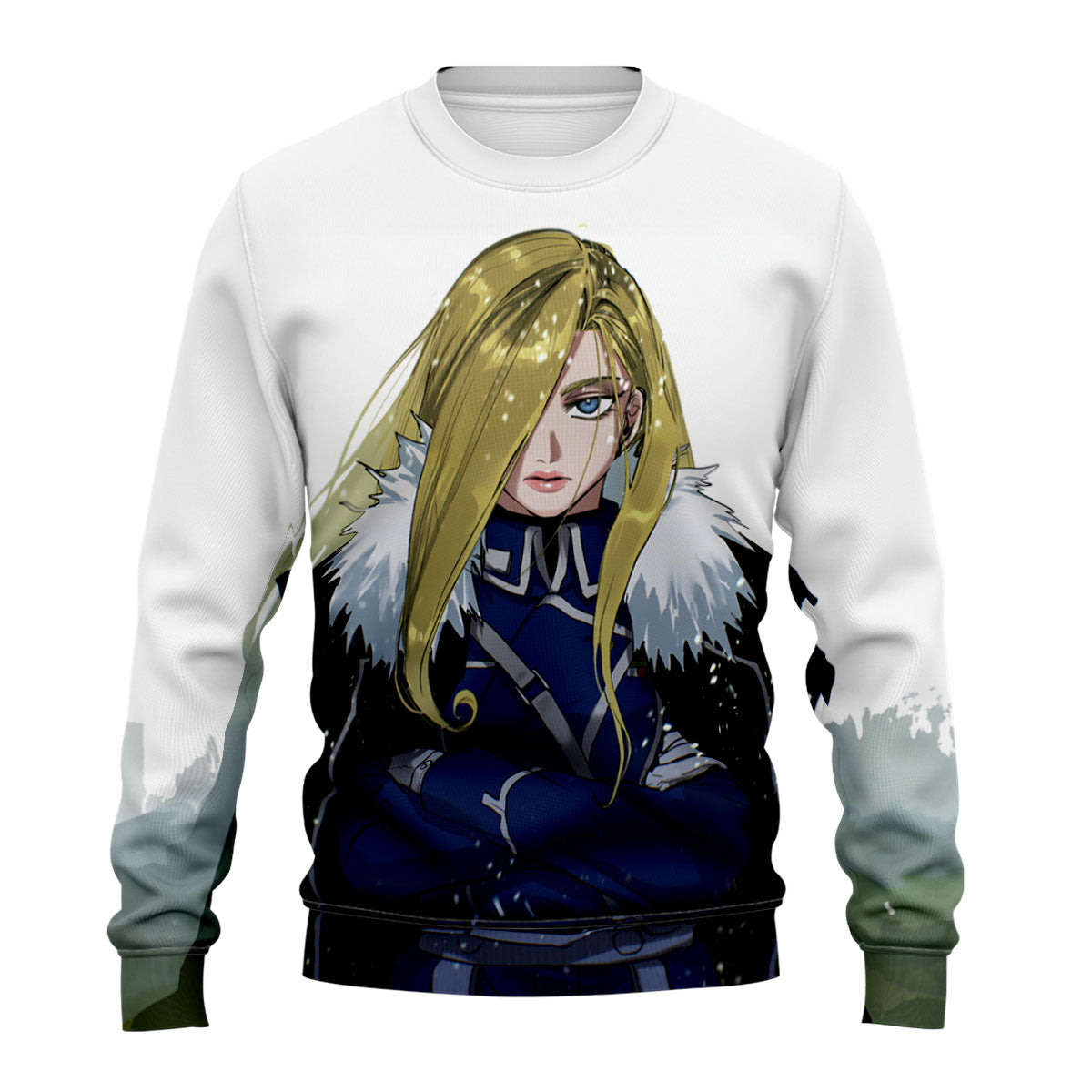 Fullmetal Alchemist Olivia Arms Crossed Stance Anime Apparel