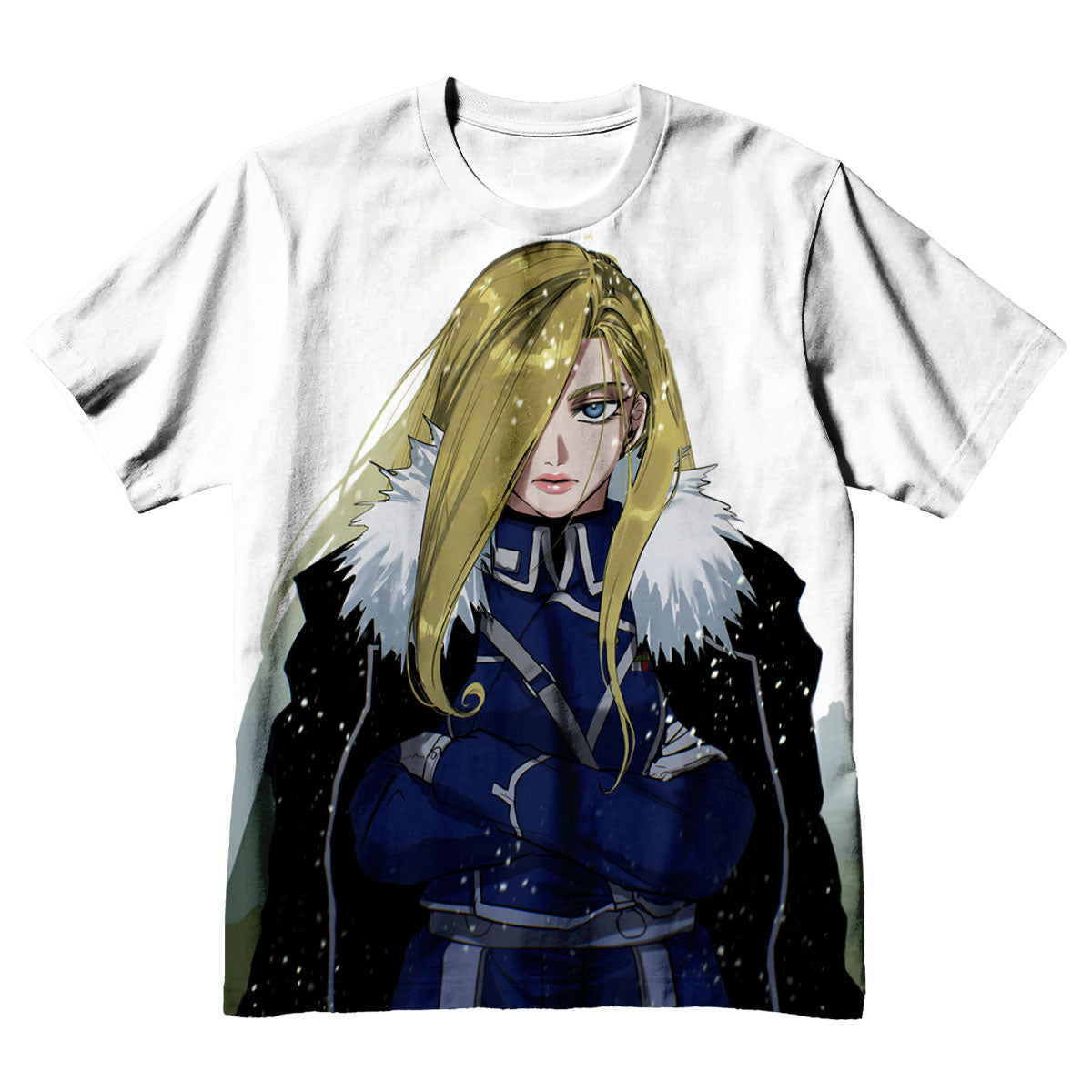 Fullmetal Alchemist Olivia Arms Crossed Stance Anime Apparel
