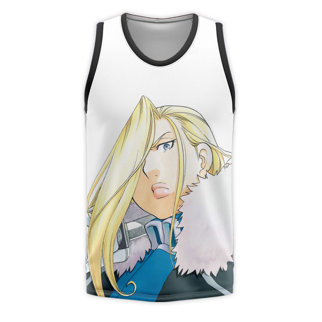Fullmetal Alchemist Olivia Face Closeup Anime Apparel
