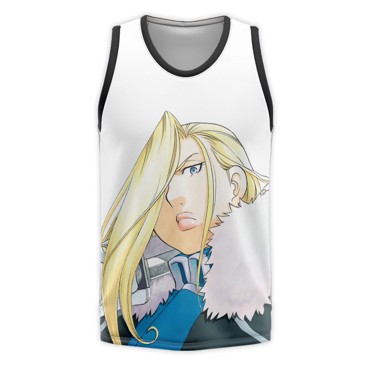 Fullmetal Alchemist Olivia Face Closeup Anime Apparel