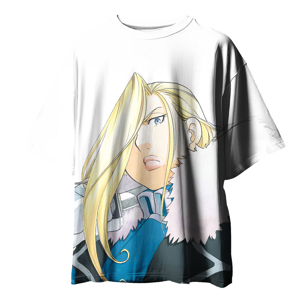 Fullmetal Alchemist Olivia Face Closeup Anime Apparel