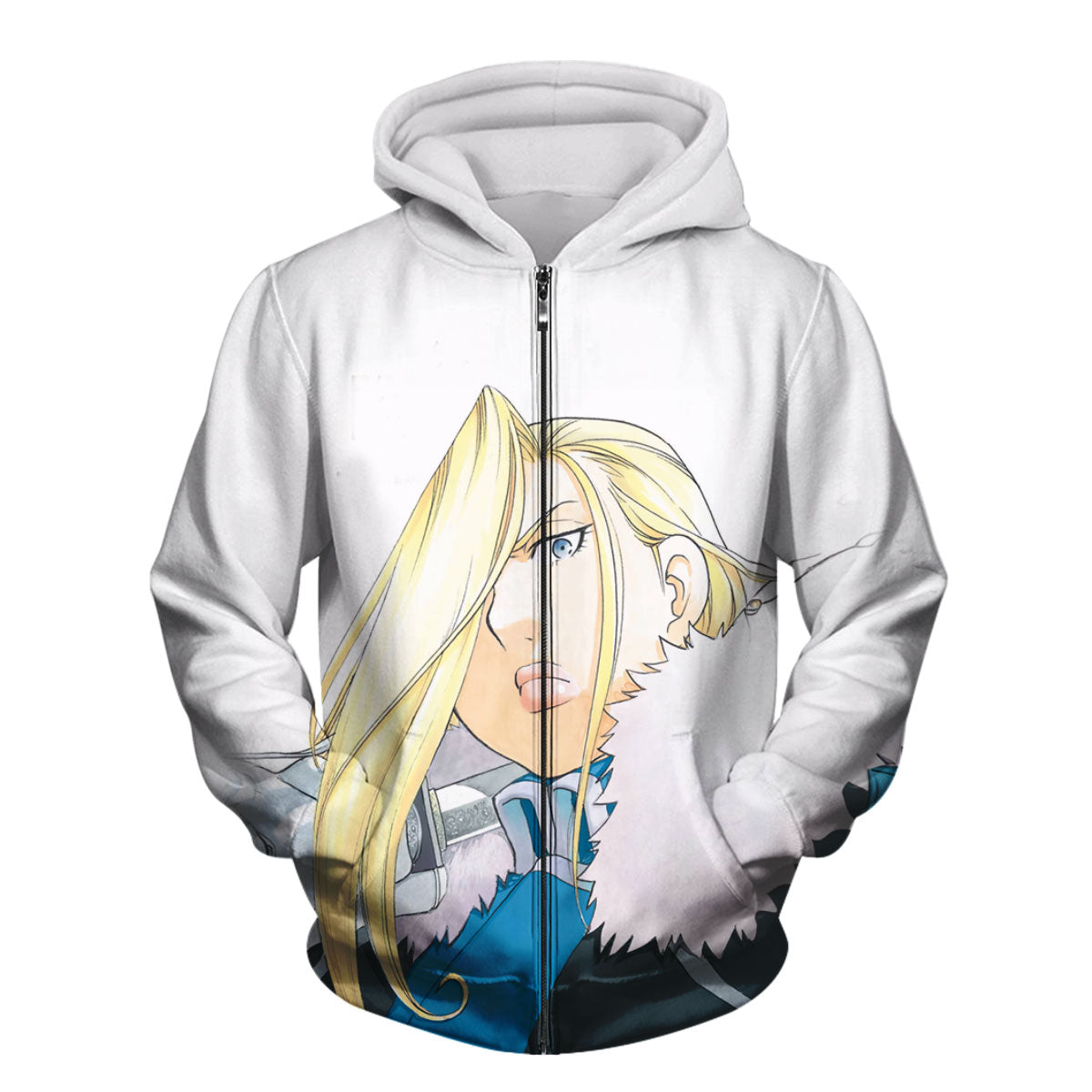 Fullmetal Alchemist Olivia Face Closeup Anime Apparel
