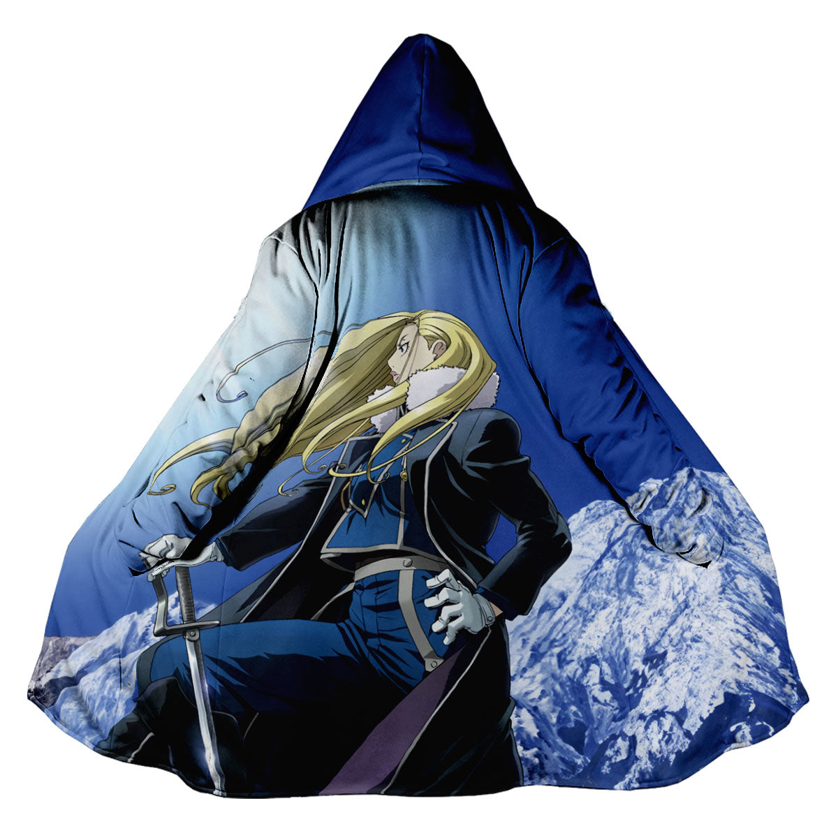 Fullmetal Alchemist Olivia Holding Sword Anime Apparel