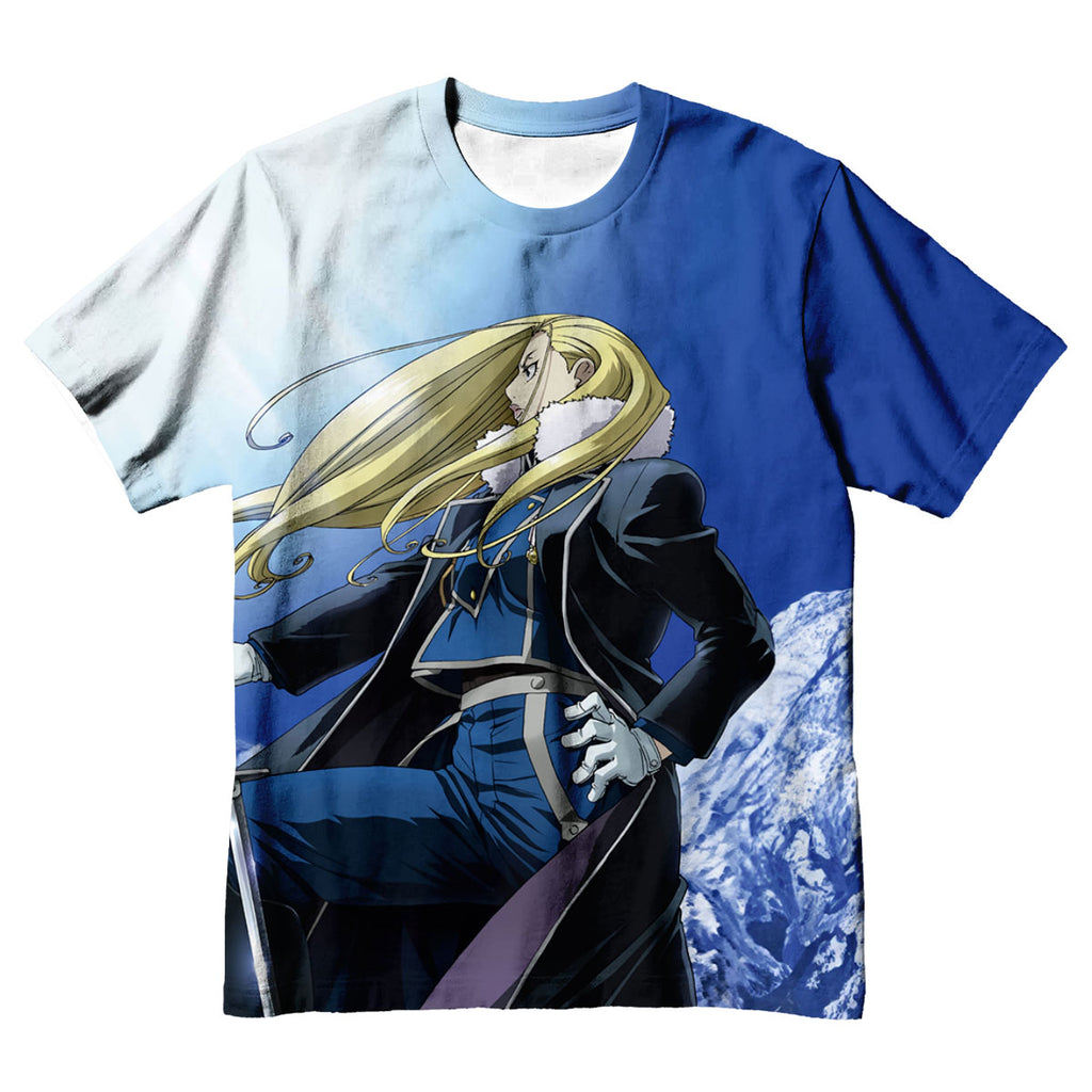 Fullmetal Alchemist Olivia Holding Sword Anime Apparel