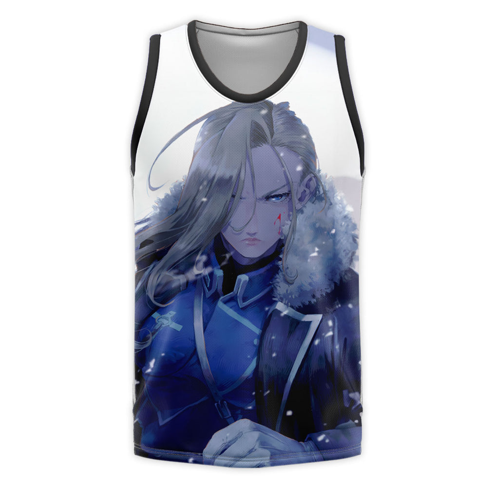 Fullmetal Alchemist Olivia Snowy Gaze Anime Apparel