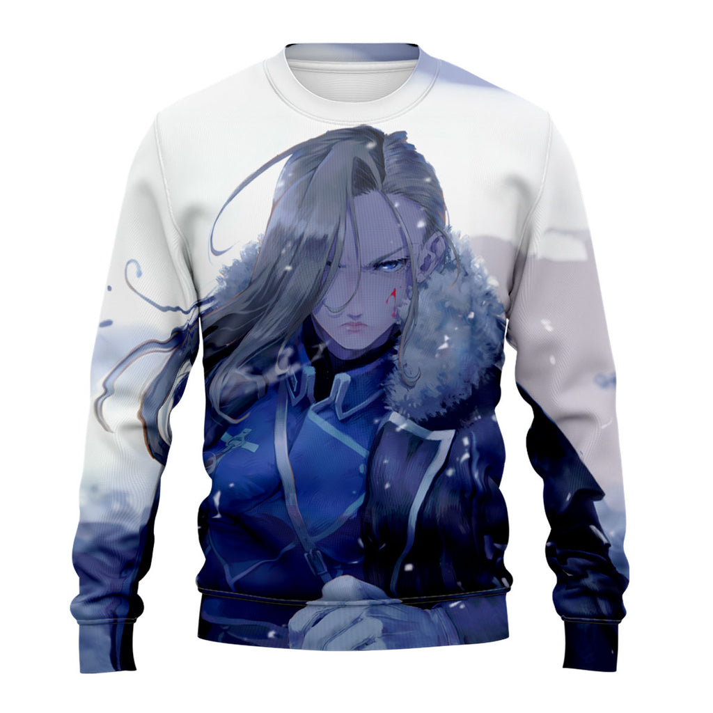 Fullmetal Alchemist Olivia Snowy Gaze Anime Apparel